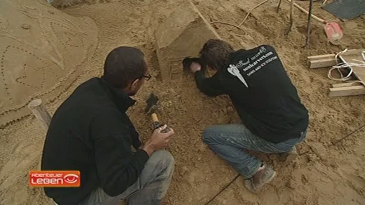 Ein Haus aus Sand