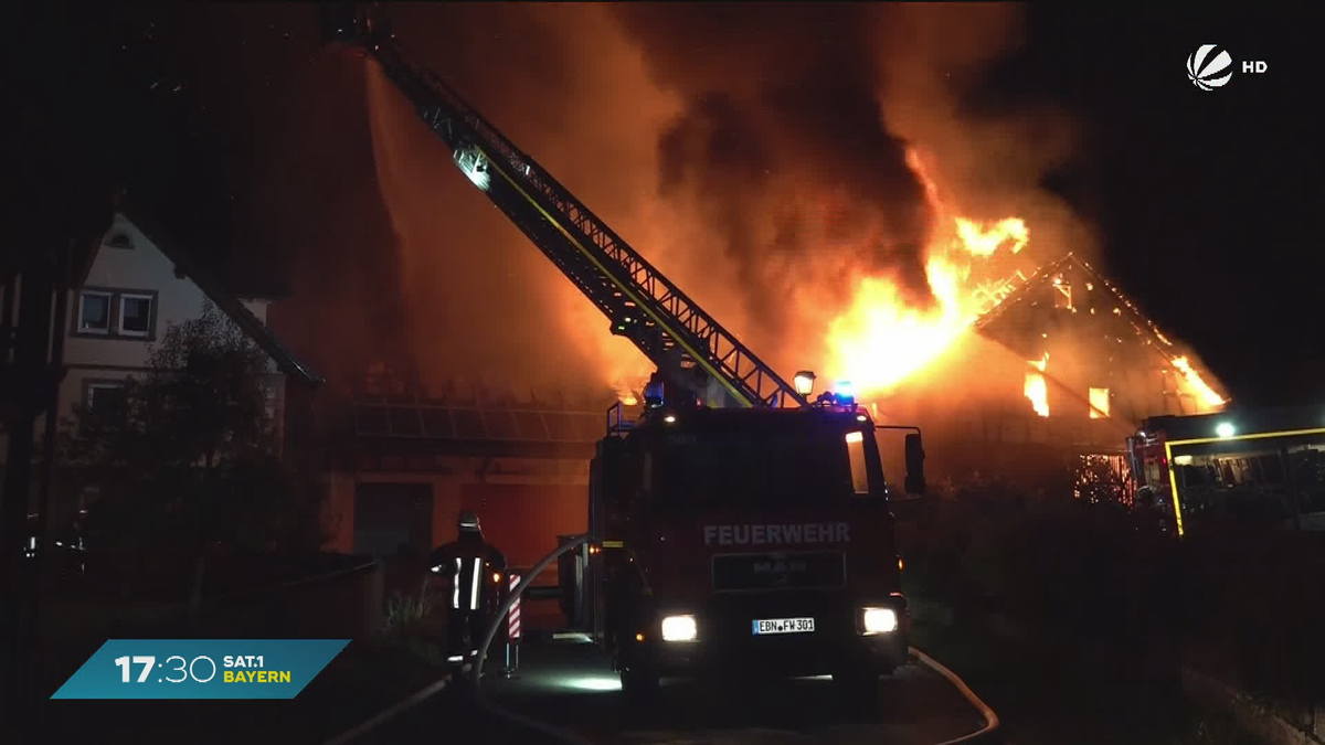 Großbrand in Unterfranken: Solar-Speicher erneut die Ursache?