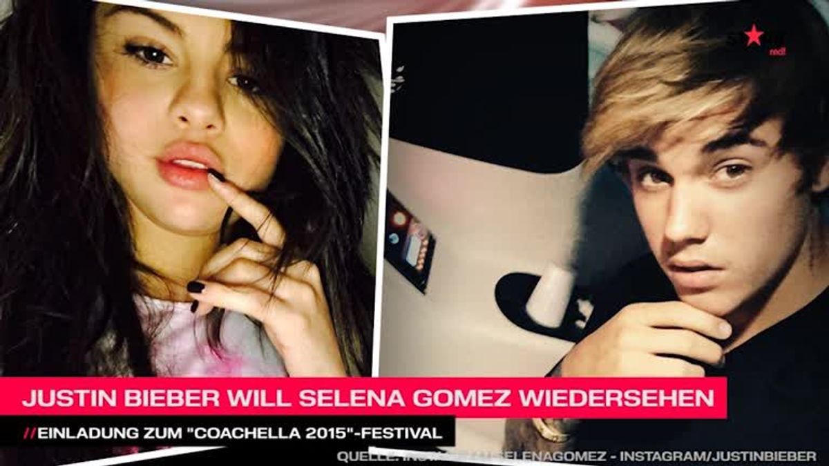 Justin Bieber lädt Selena Gomez auf Coachella Festival 2015 ein