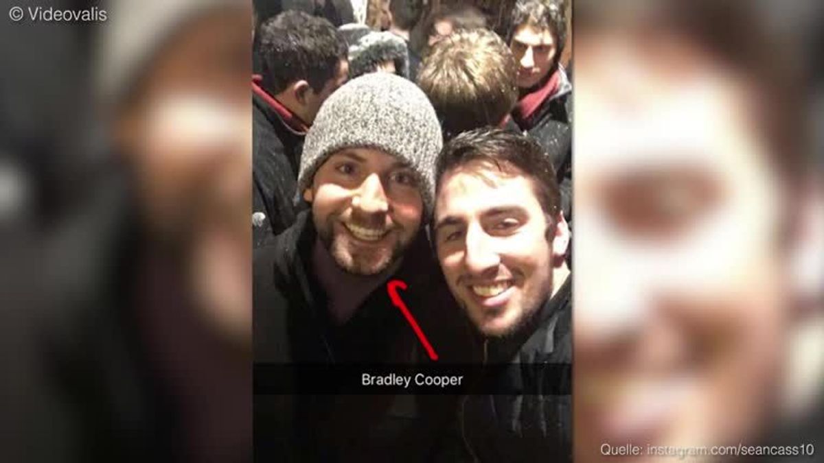 Bradley Cooper Doppelgänger erwischt