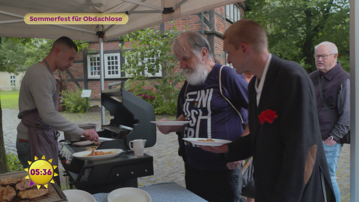 Ein Sommerfest für Obdachlose