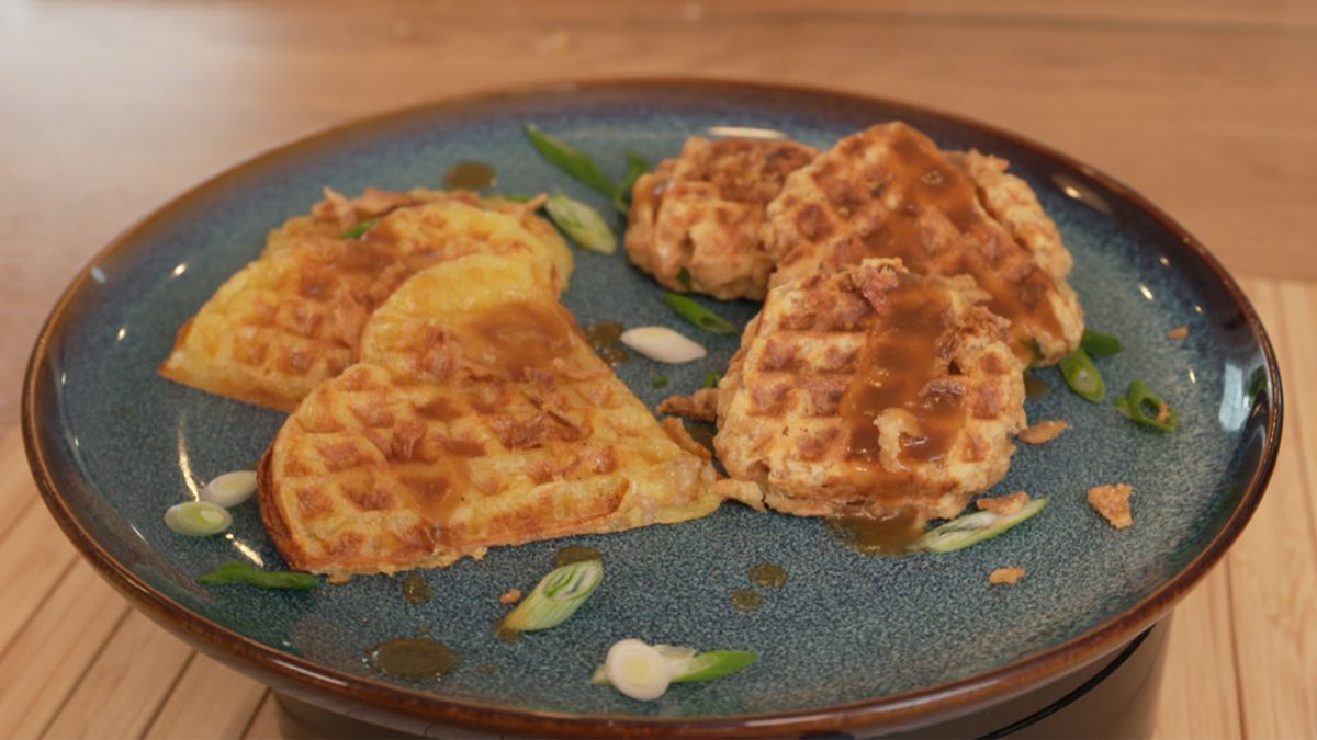 Waffling: Kochen mit dem Waffeleisen