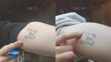 Made to fade und Klebetattoo: Temporäre Tattootrends im Test