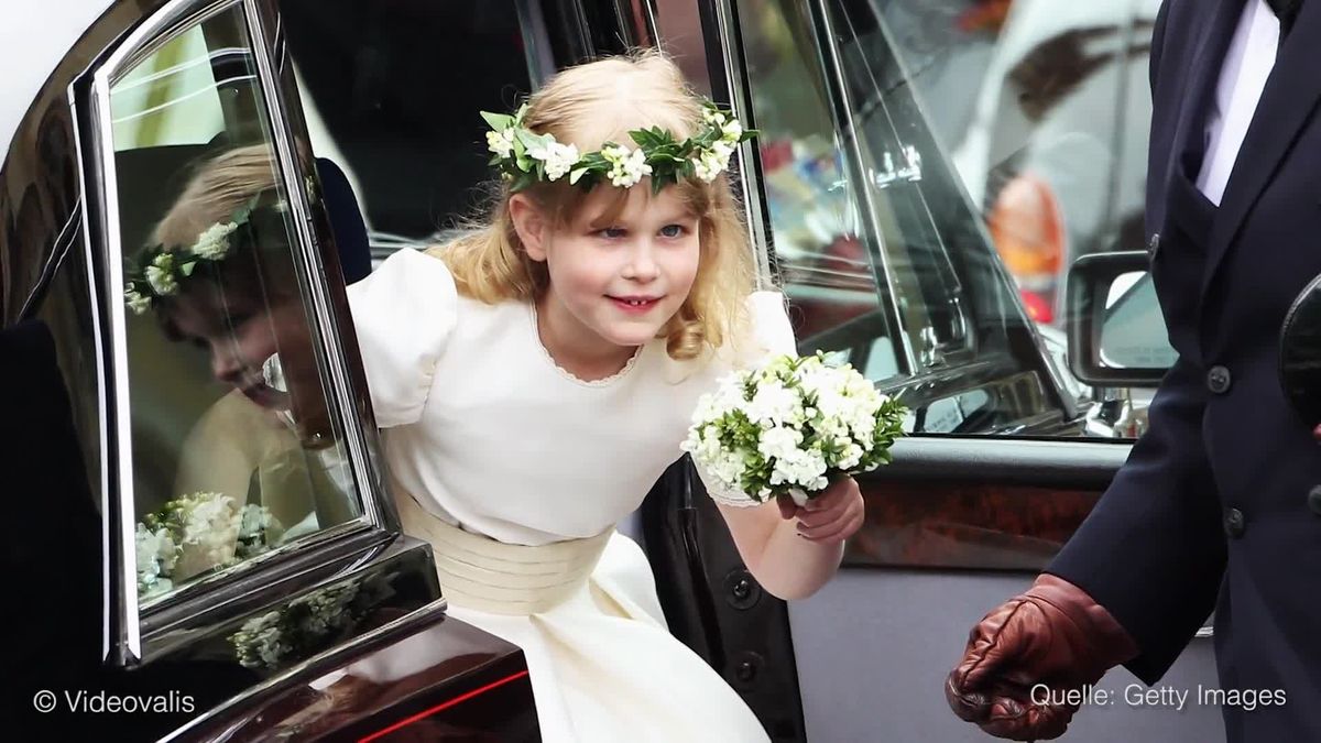 Das schielende Blumenmädchen von Kates und Williams Hochzeit wird immer schöner!