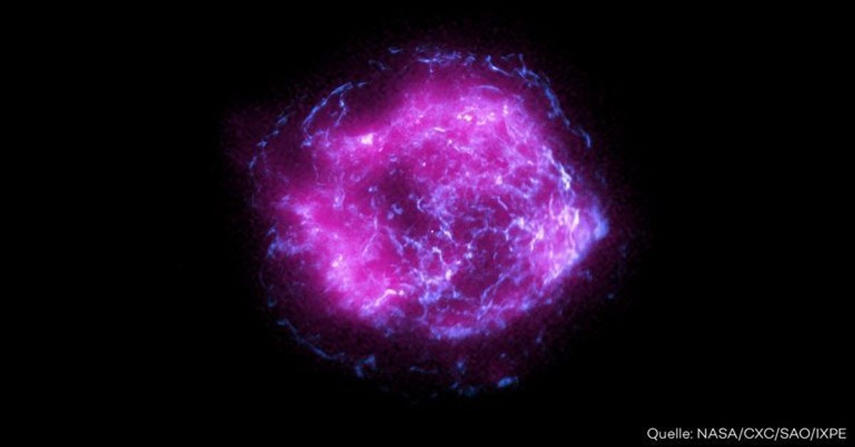 Supernova aus dem 17. Jahrhundert: NASA-Teleskop IXPE sendet spektakuläres erstes Bild zurück