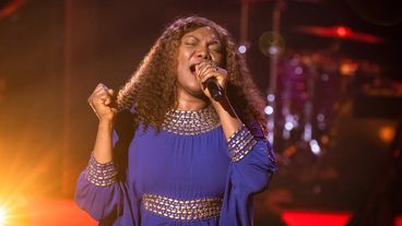 Großartige Performance: Susan Agbor mit "His Eye Is on the Sparrow"