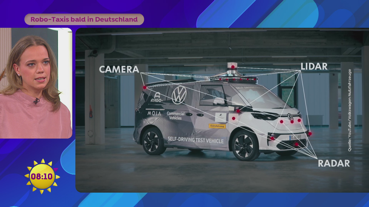 Robo-Taxis bald in Deutschland