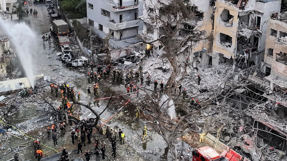 Israel und Iran im Raketenhagel