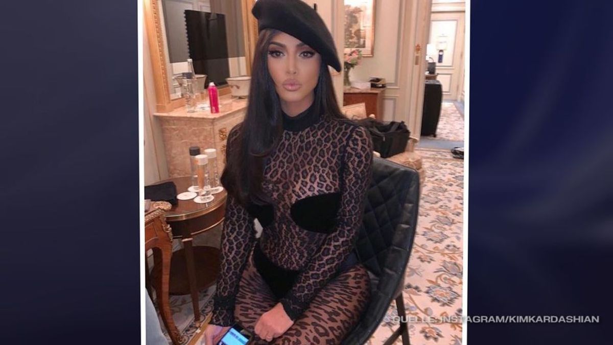 Kim Kardashian: Komplett-Nackt-Outfit auf Instagram