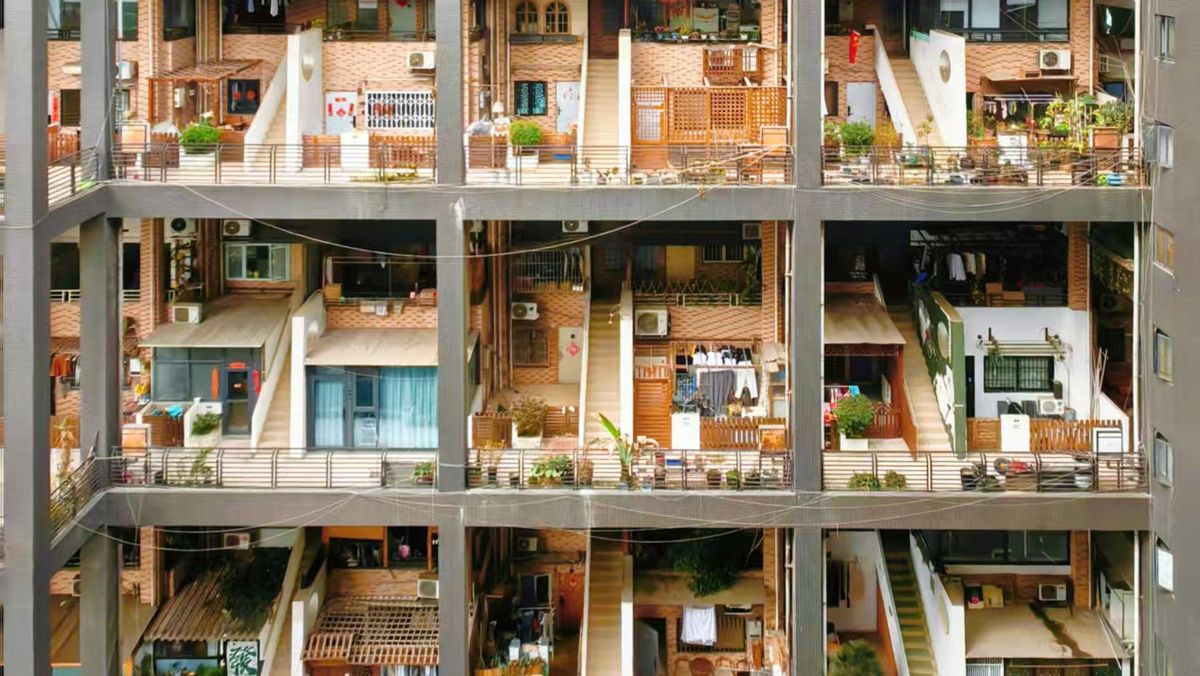 Leben im XXL-Puppenhaus in China
