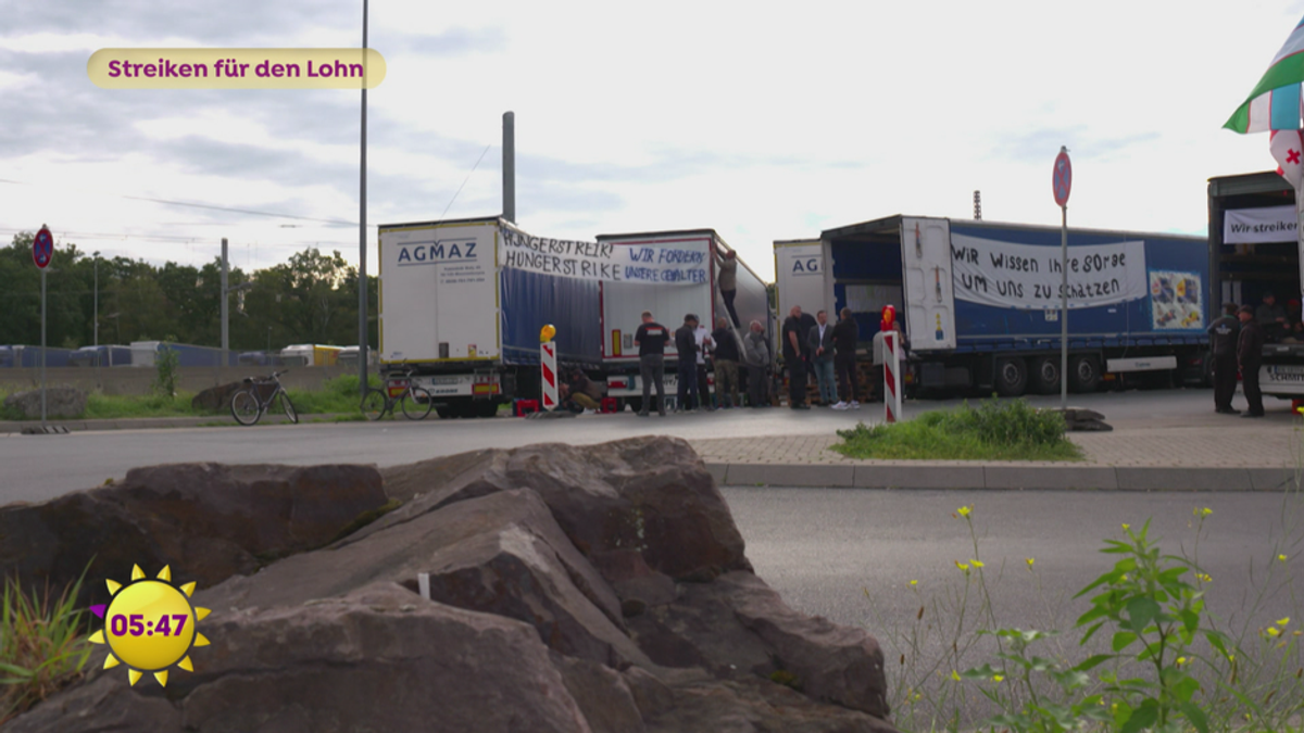 Streiken für den Lohn