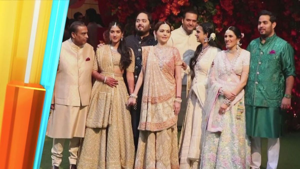 Dauerparty der Extraklasse: 600-Millionen-Dollar-Hochzeit in Indien