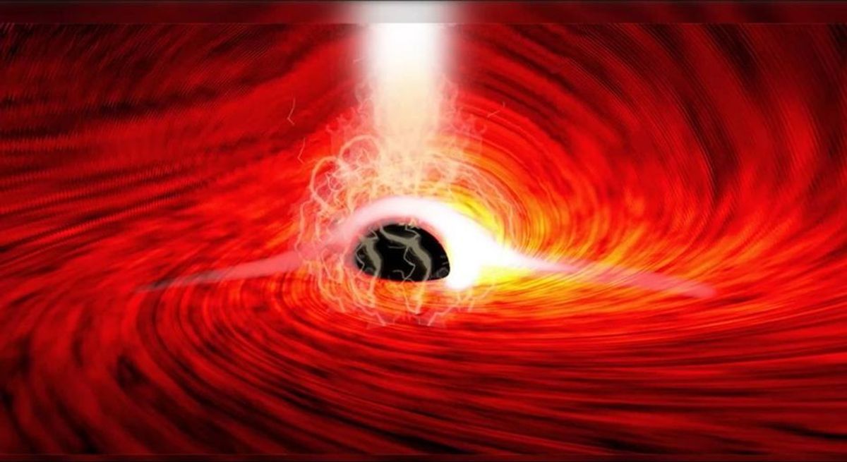 Sensation: Erstes Licht von der Rückseite eines Schwarzen Lochs entdeckt