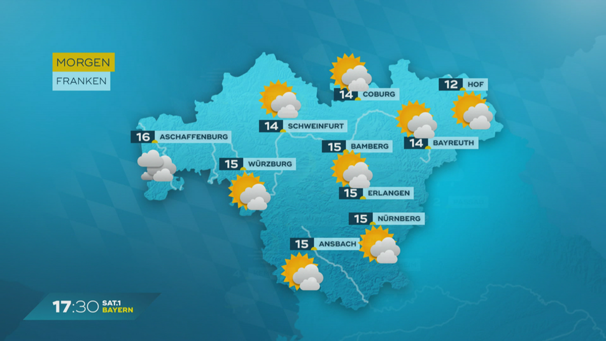 Das Bayern-Wetter vom 18.03.2024: Bleibt der Freistaat von Wolken bedeckt?