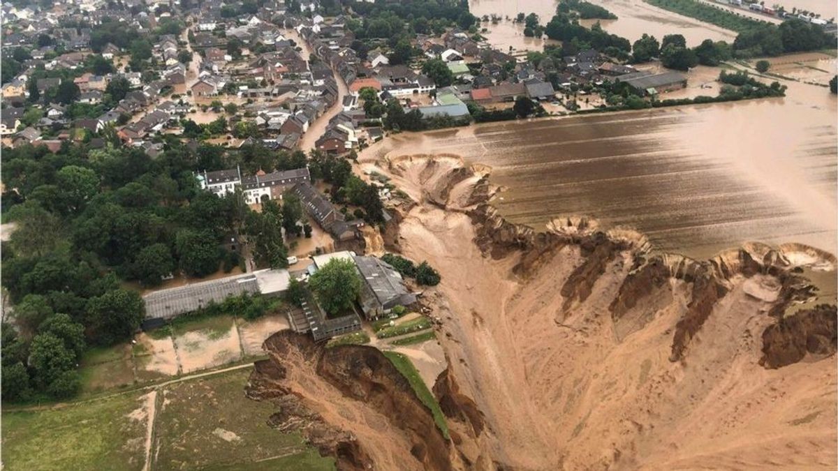 Bangen in Erfstadt nicht vorbei: Wegen Erdrutsch herrscht akute Lebensgefahr