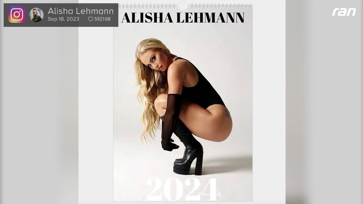 2024 wird heiß! Alisha Lehmann bringt sexy Kalender raus