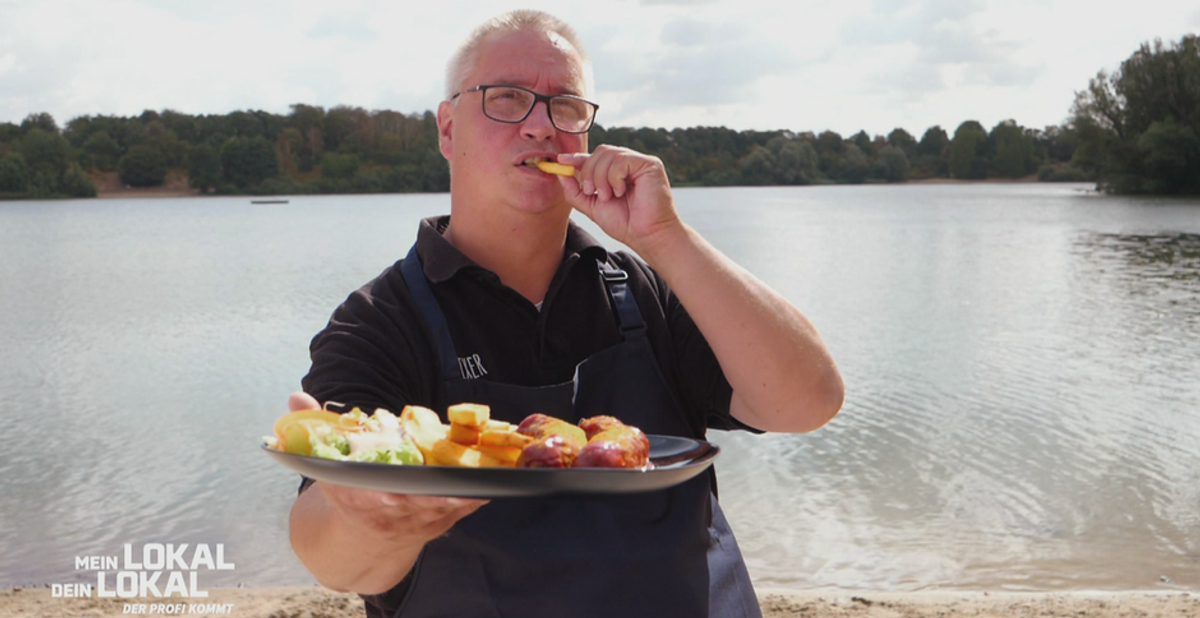 Traditionelle deutsche Küche direkt am See: Lokal "Eixer Haus am See"