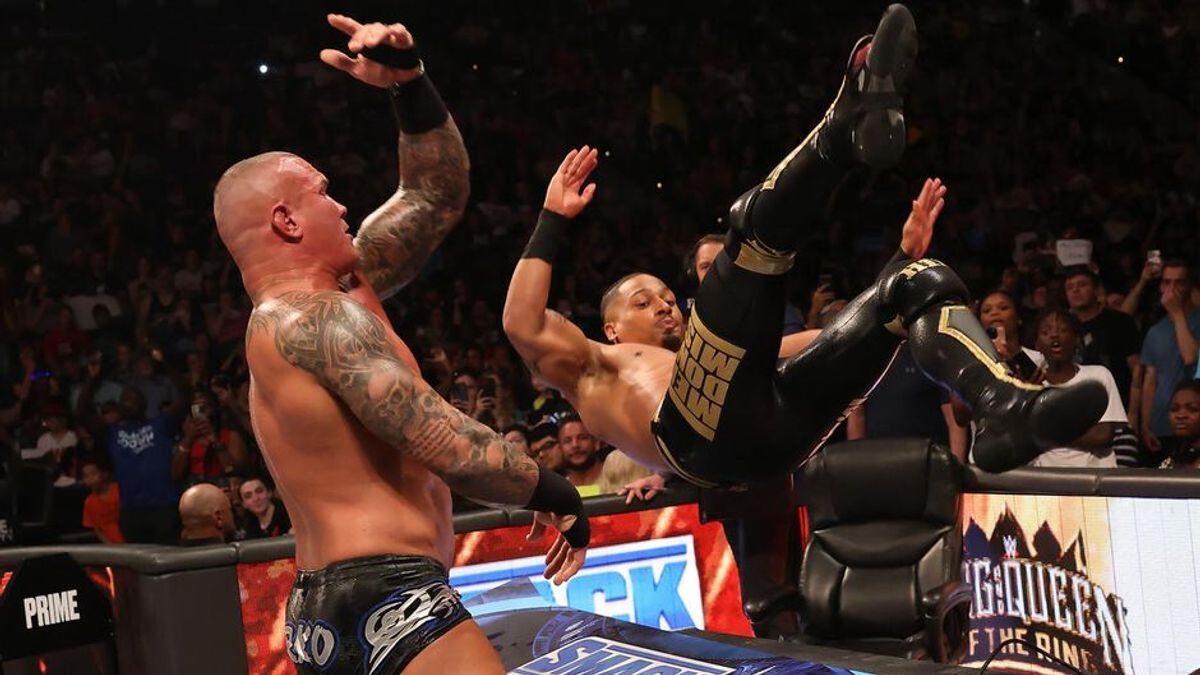 Randy Orton und Carmelo Hayes rasten aus im King of the Ring Tournament