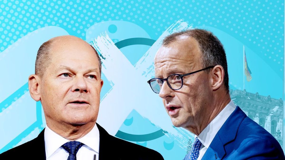 TV-Duell ums Kanzleramt: Merz vs. Scholz