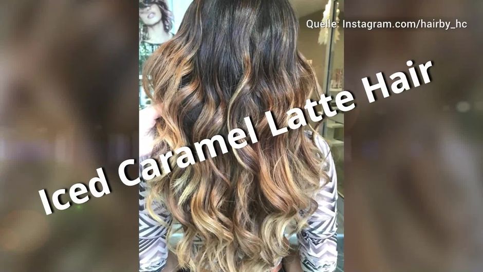 Sommer-Trend 2018 für Blondinen: Iced Caramel Latte Hair