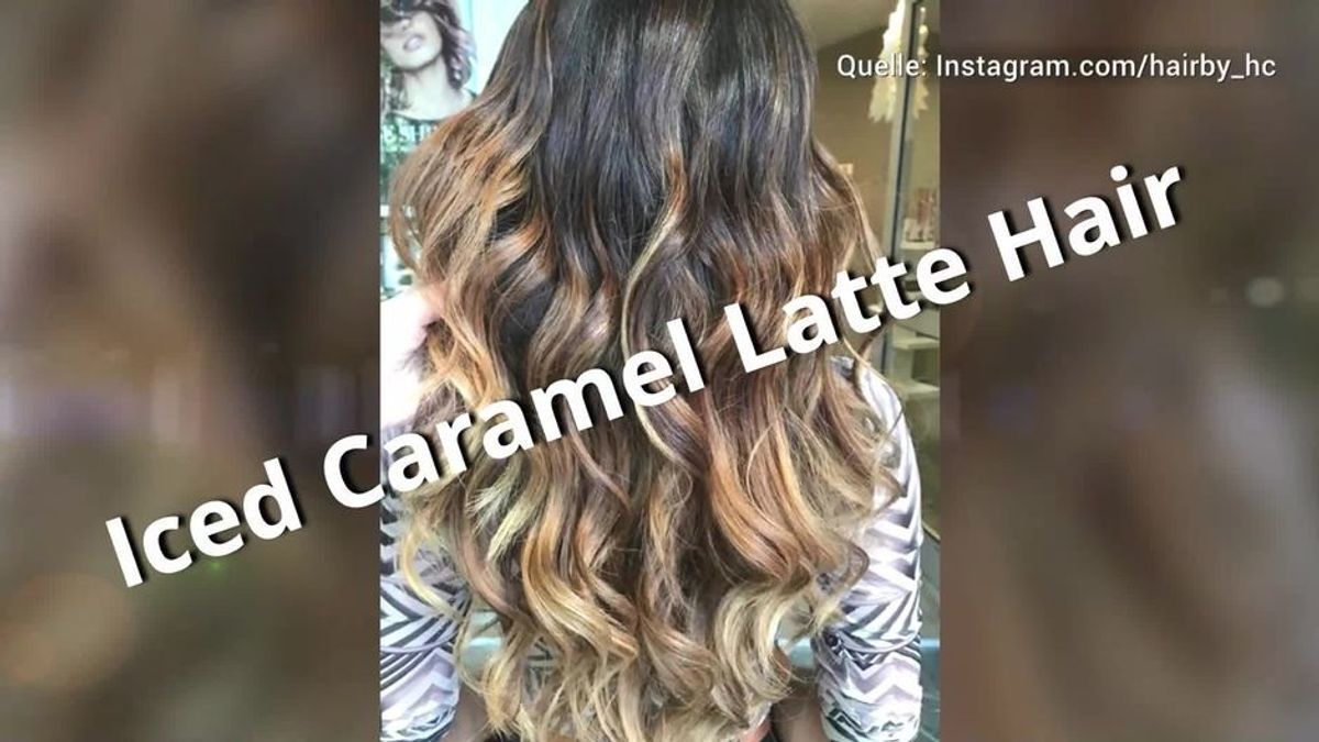 Sommer-Trend 2018 für Blondinen: Iced Caramel Latte Hair