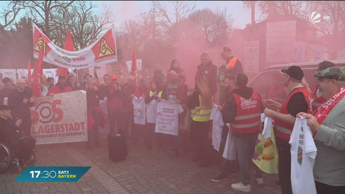 Automobilzulieferer Schaeffler: Proteste gegen Stellenabbau