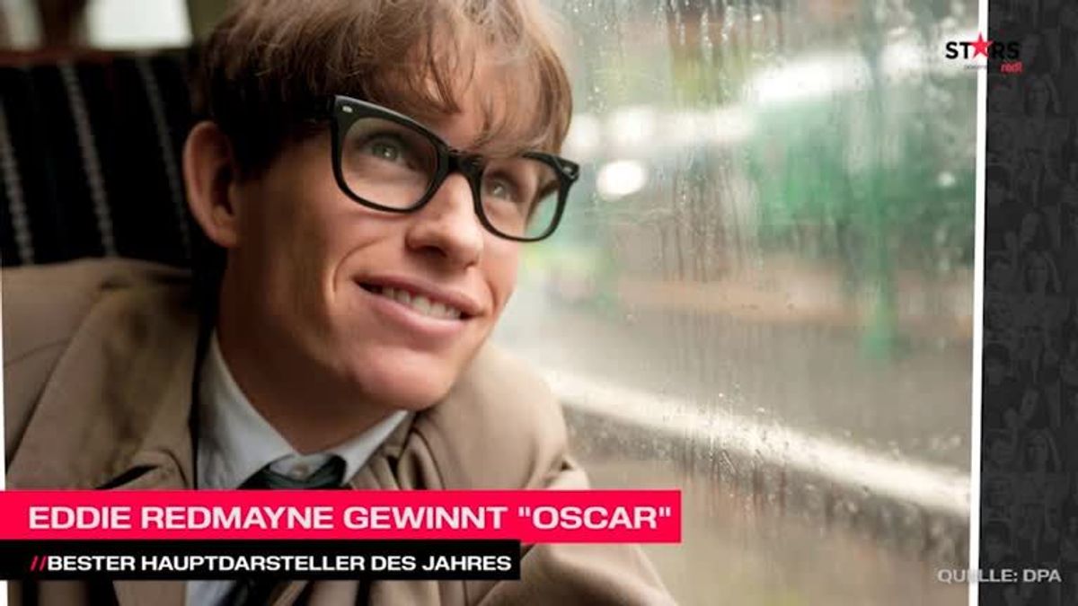 Oscar ® 2015-Gewinner: Eddie Redmayne