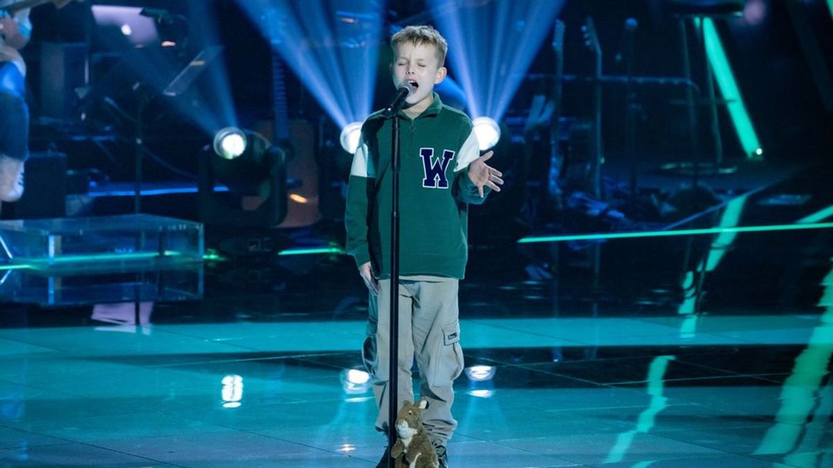 Bjarne Talent bei "The Voice Kids" Staffel 12, 2024