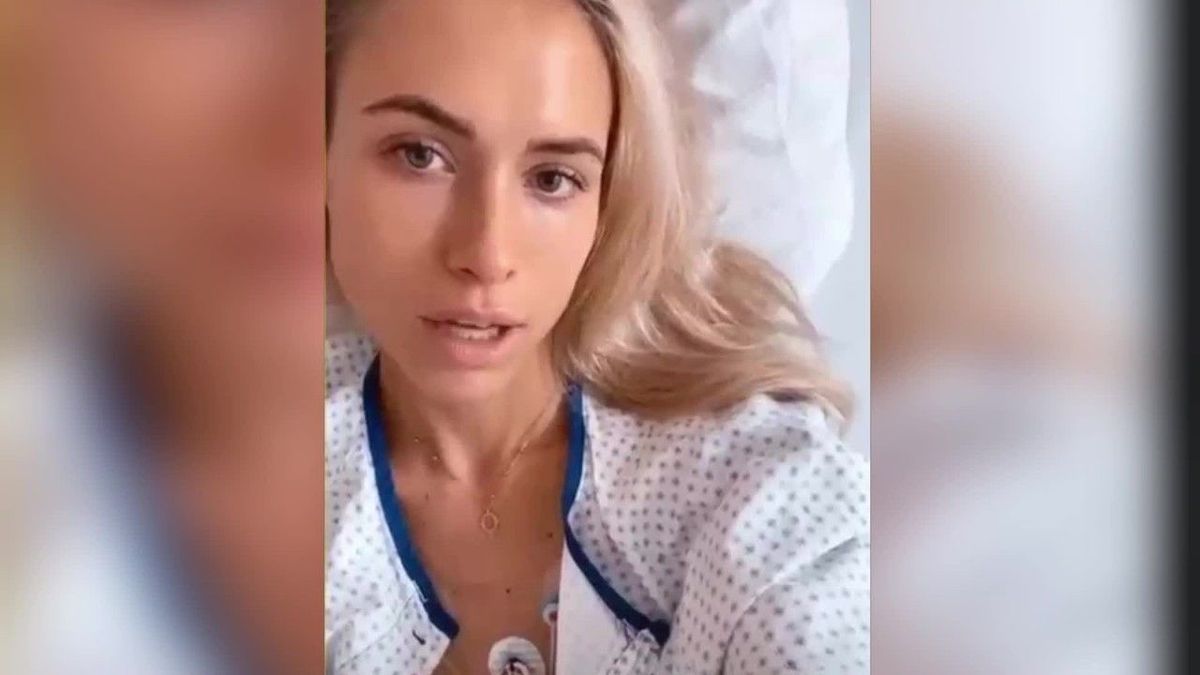 "Schock": Topmodel Alena Gerber mit Herzproblemen in Klinik