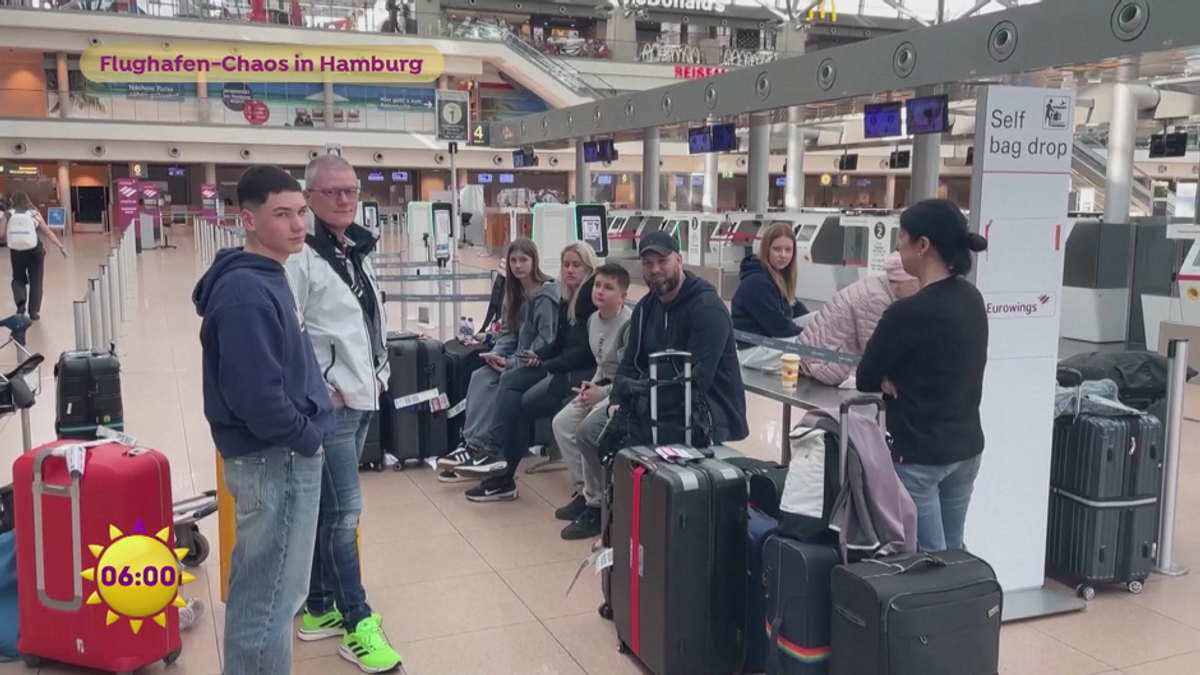 Flughafen-Chaos in Hamburg