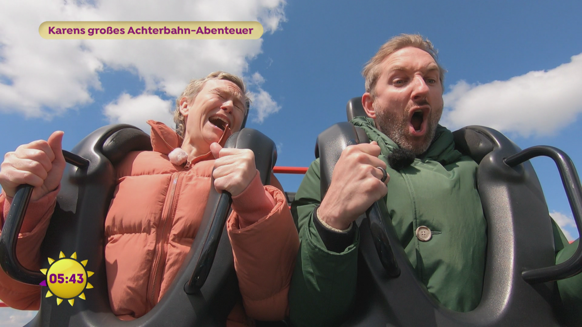 Achterbahn-Abenteuer mit Karen und Boschi