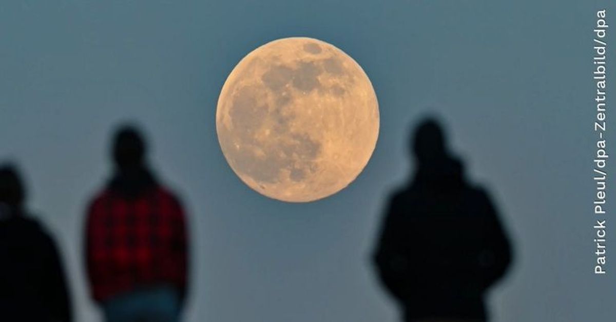 Pinker Mond: Die schönsten Bilder des Natur-Spektakels