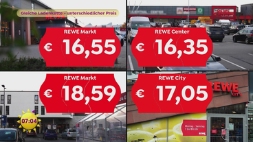 Gleiche Ladenkette – unterschiedliche Preise