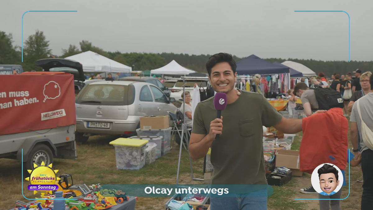 Olcay unterwegs: Sommer-Flohmarkt Beelitz