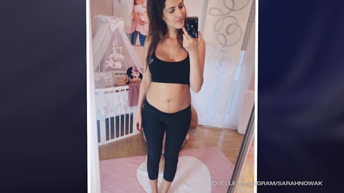 Sarah Nowak zeigt ihren After-Baby-Body