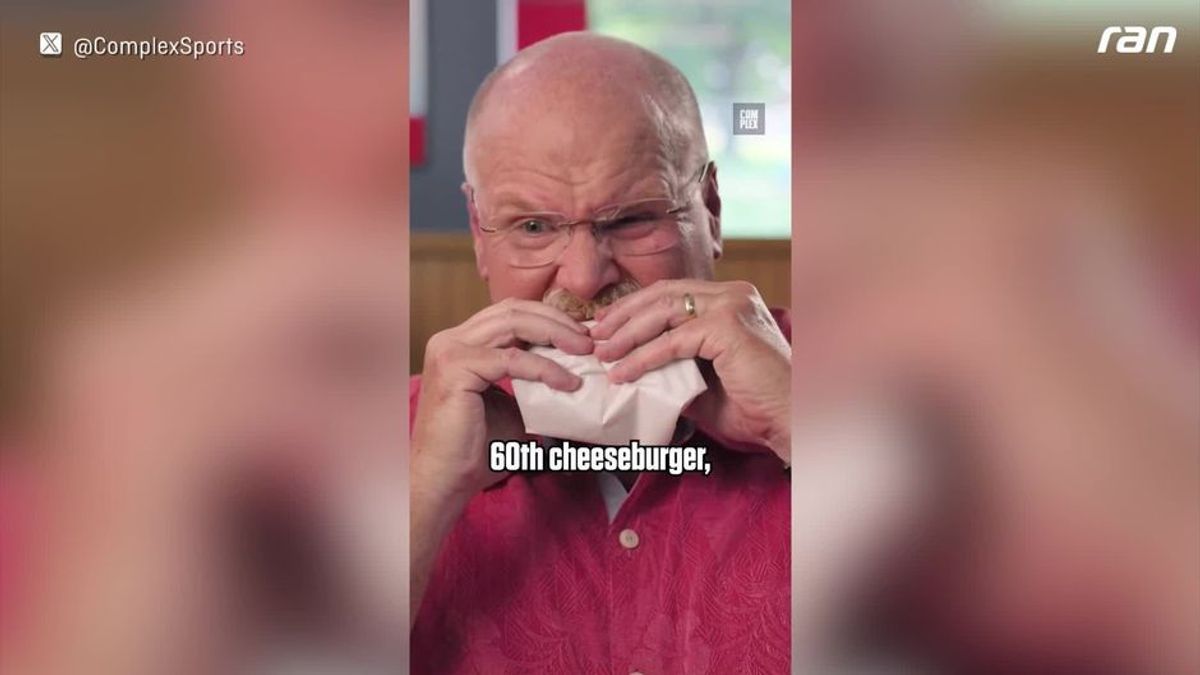 NFL: Andy Reid macht bei Cheeseburgern keine halben Sachen
