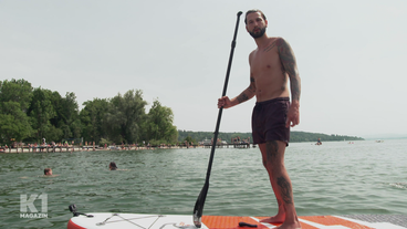 Thema u. a.: Stand-Up-Paddling: Wie gut sind günstige Boards vom Discounter?