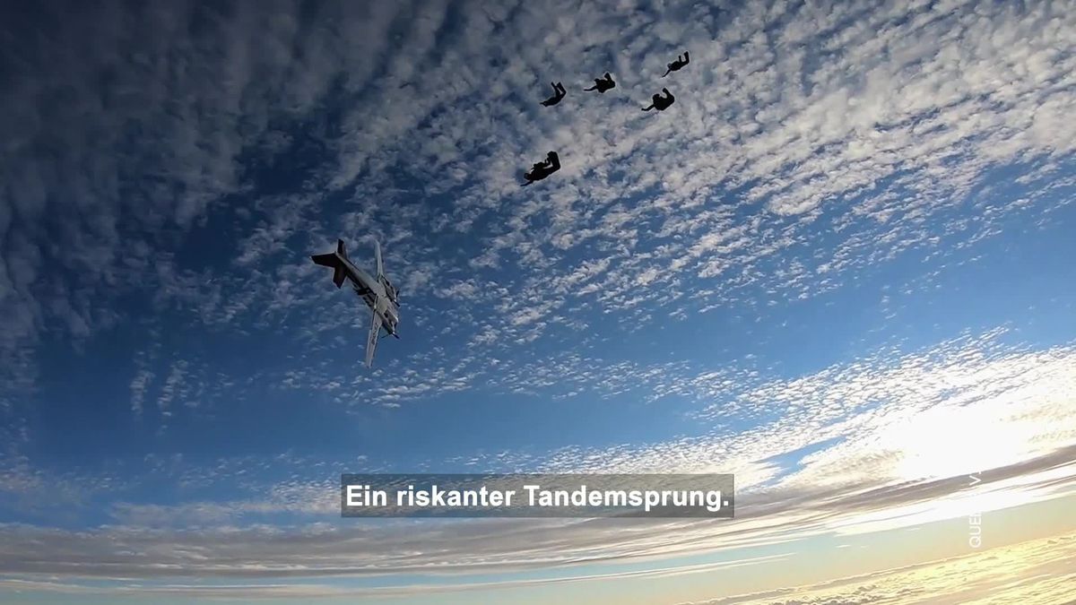 Riskanter Fallschirmsprung, Impfen ohne Pieks und die Super-Kartoffel in den Clips der Woche