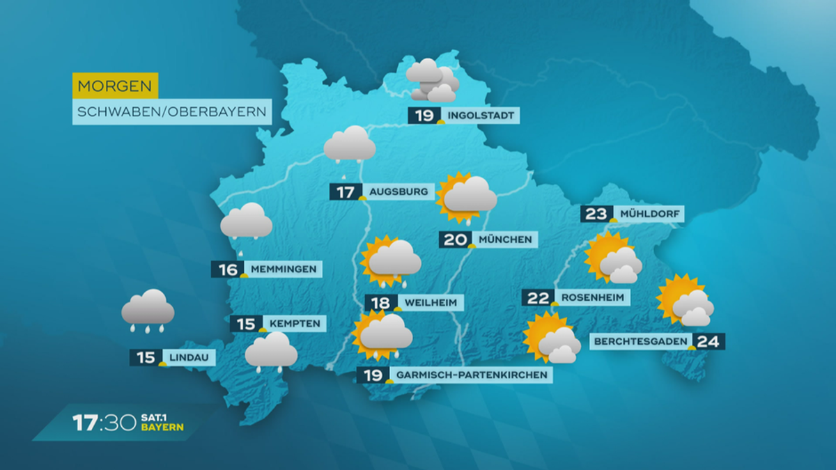 Das Bayern-Wetter vom 08.04.2024: Kühlt es langsam ab?