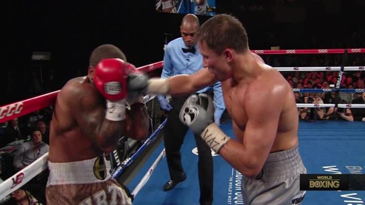 Golovkin - Stevens: Highlights