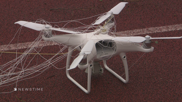 Drohnen sind eine Bedrohung für den Flugverkehr: Neues Abwehrsystem vorgestellt