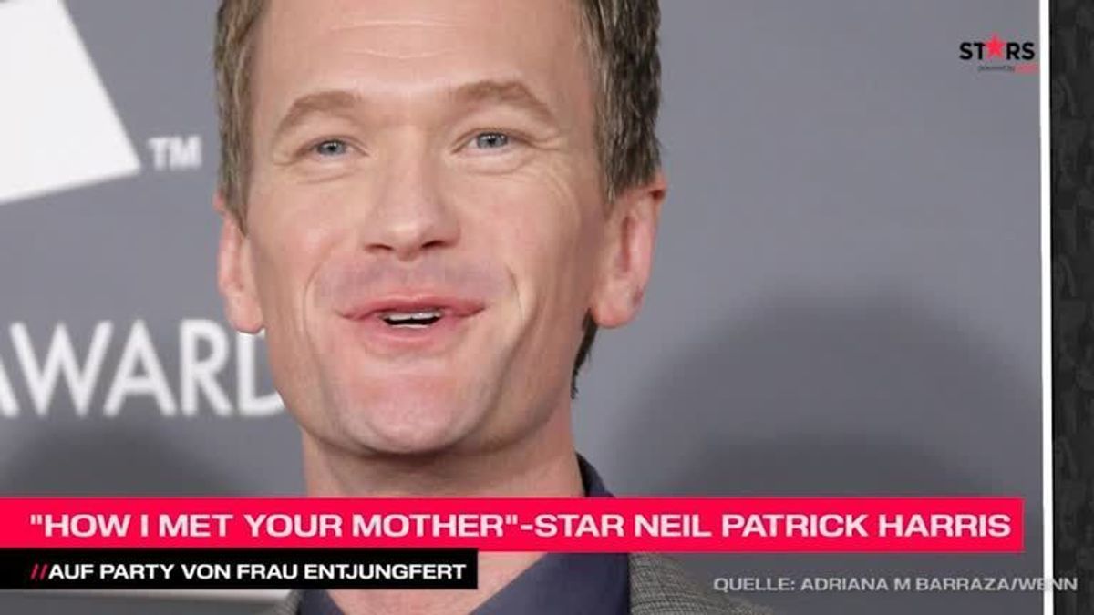HIMYM-Star Neil Patrick Harris wurde von einer Frau entjungfert