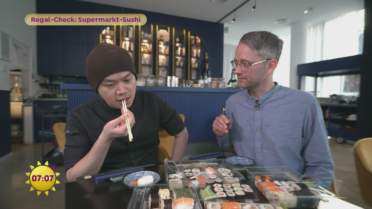 Regal-Check: Sushi aus dem Supermarkt