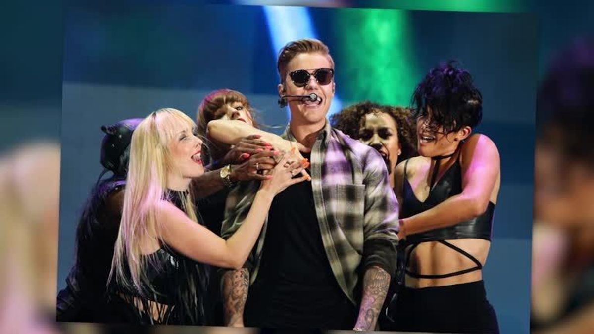 Justin Biber feiert beim Wango Tango sein Comeback