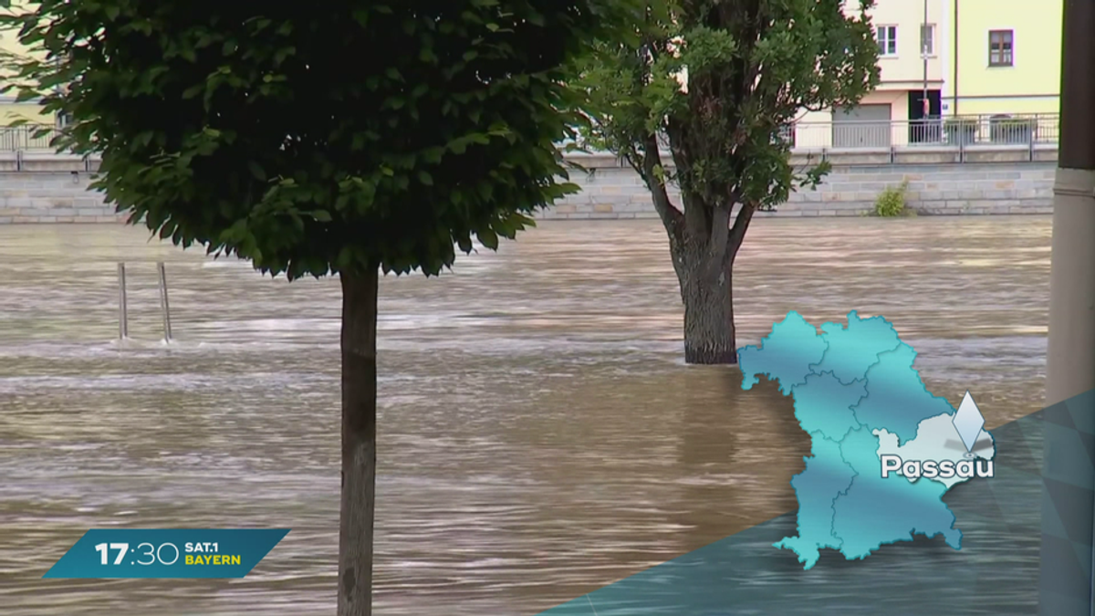 Hochwasser in Bayern: Viertes Todesopfer – Frau aus Baum gerettet