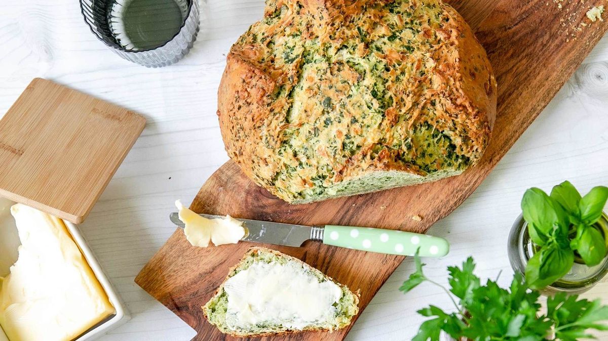 Backen mit Kräutern