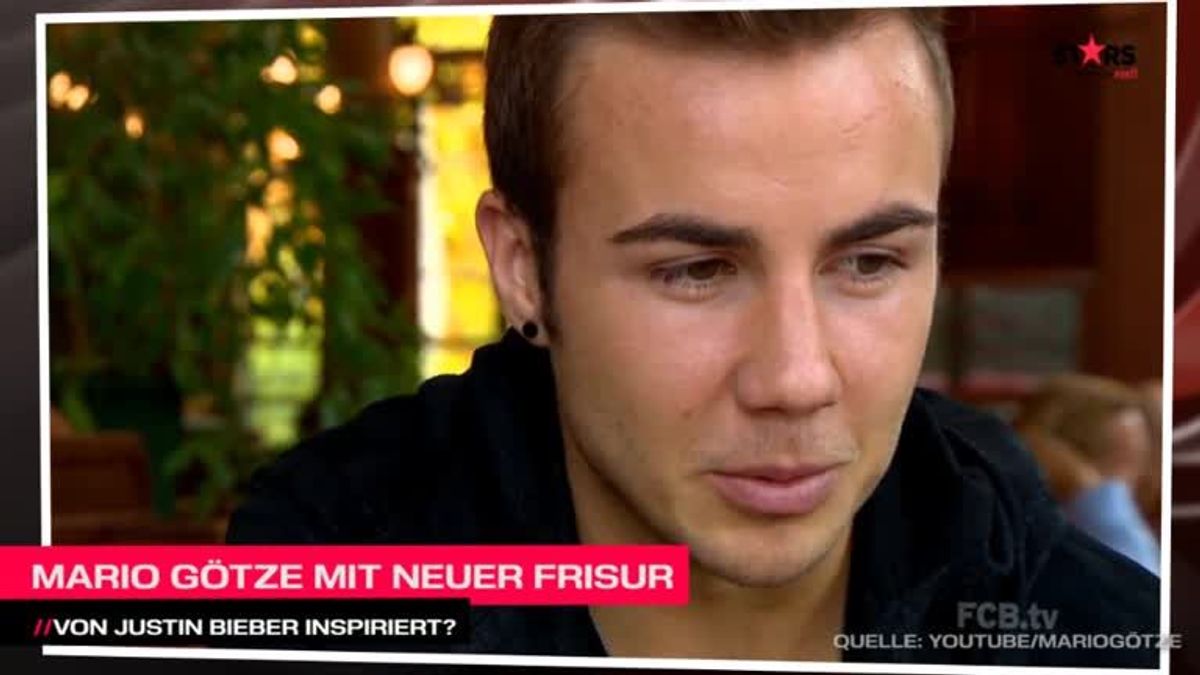 Wie Justin Bieber: Mario Götze überrascht mit neuer Frisur