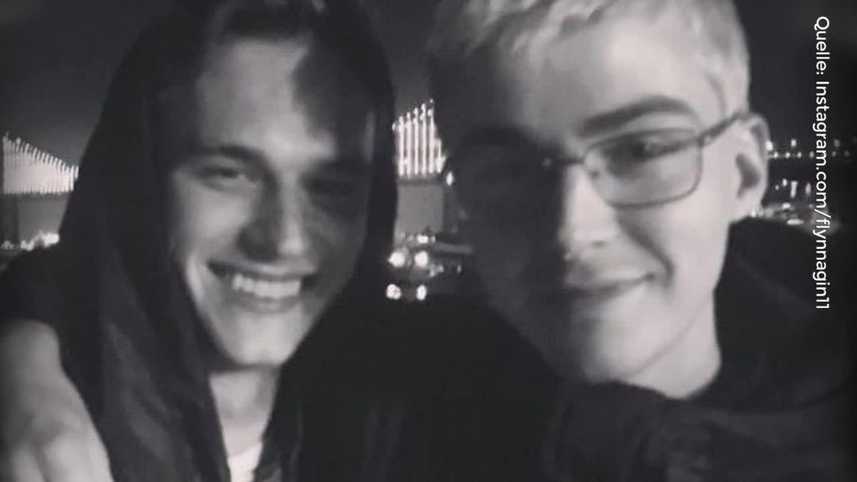 Was läuft denn da zwischen den "Tote Mädchen lügen nicht"-Stars Brandon Flynn und Miles Heizer?