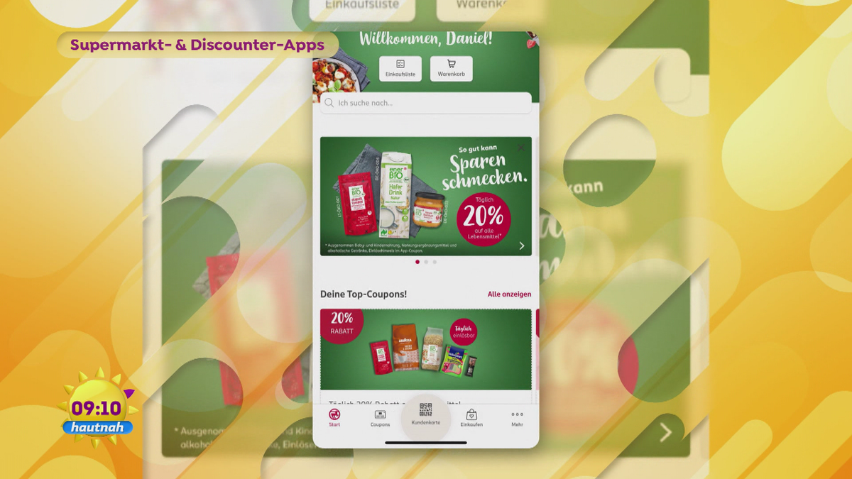 Supermarkt- und Discounter-Apps