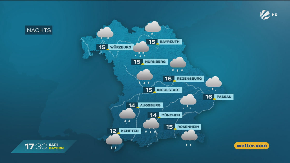 Das Bayern-Wetter vom 28.08.2025: Regnerisches August-Ende